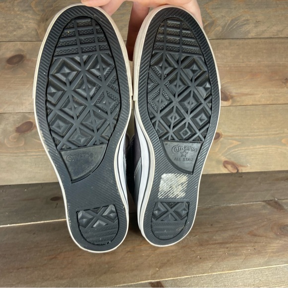 Converse all star street Mens size 11 shoes gray hightop comfort sneakers - Picture 7 of 8